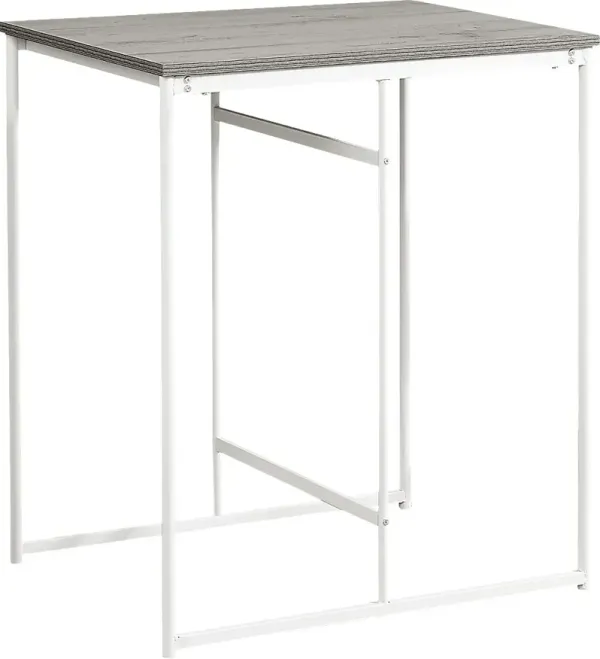 Lessardy Gray Counter Height Dining Table