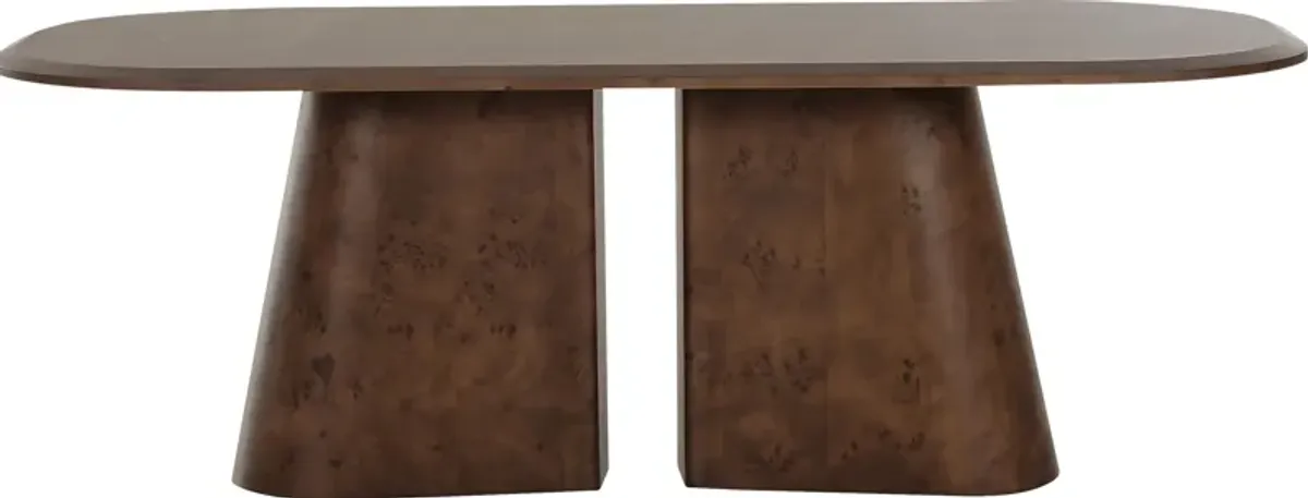 Alpenay Brown Dining Table