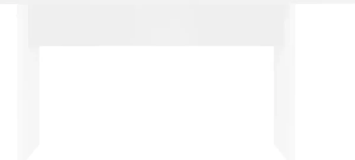 Rosepointan White Dining Table