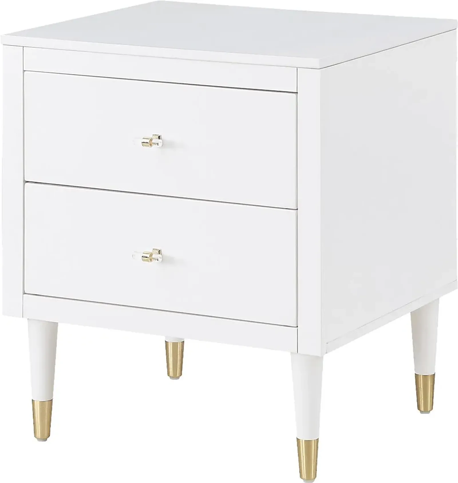 Andring White Nightstand