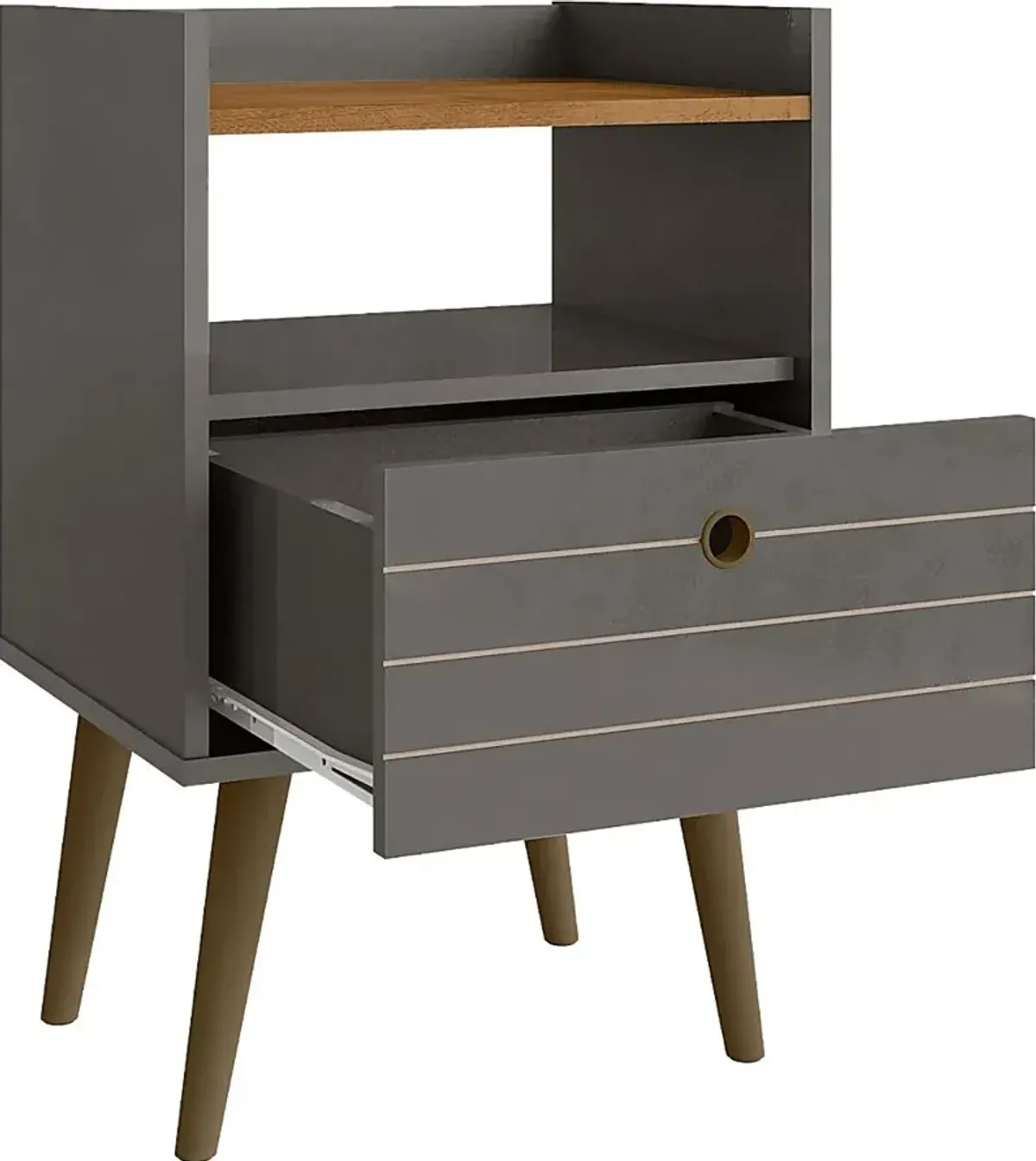 Corriedale Gray Nightstand