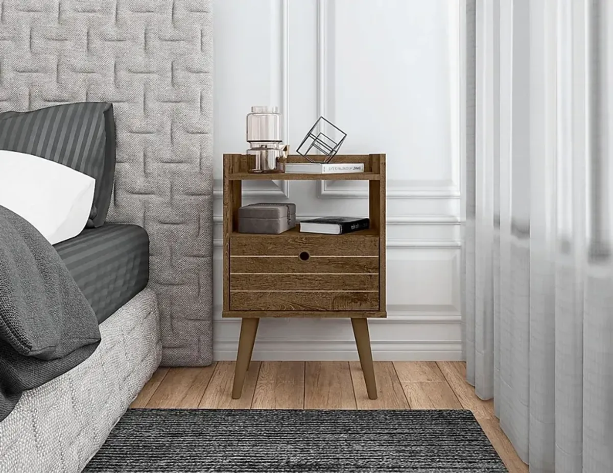 Corriedale Brown Nightstand