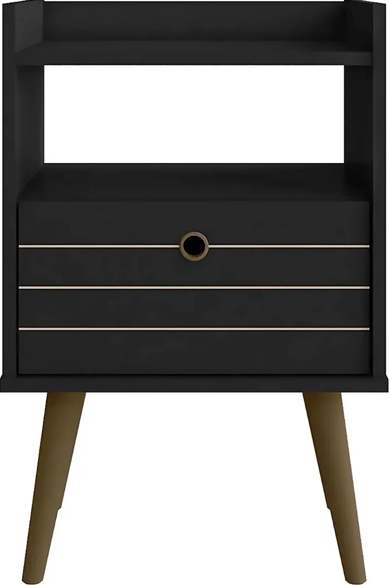 Corriedale Black Nightstand