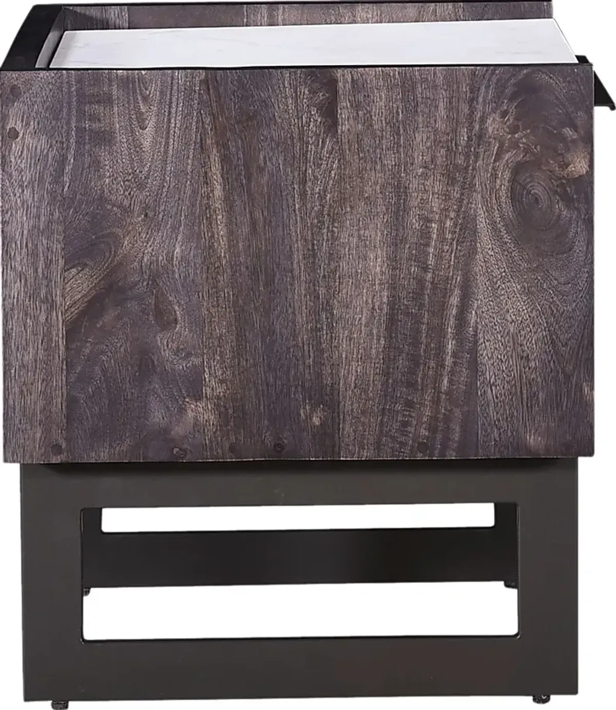 Lonnecker Gray Nightstand