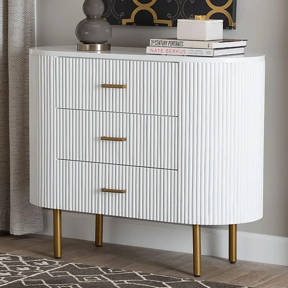 Trevecca White Dresser