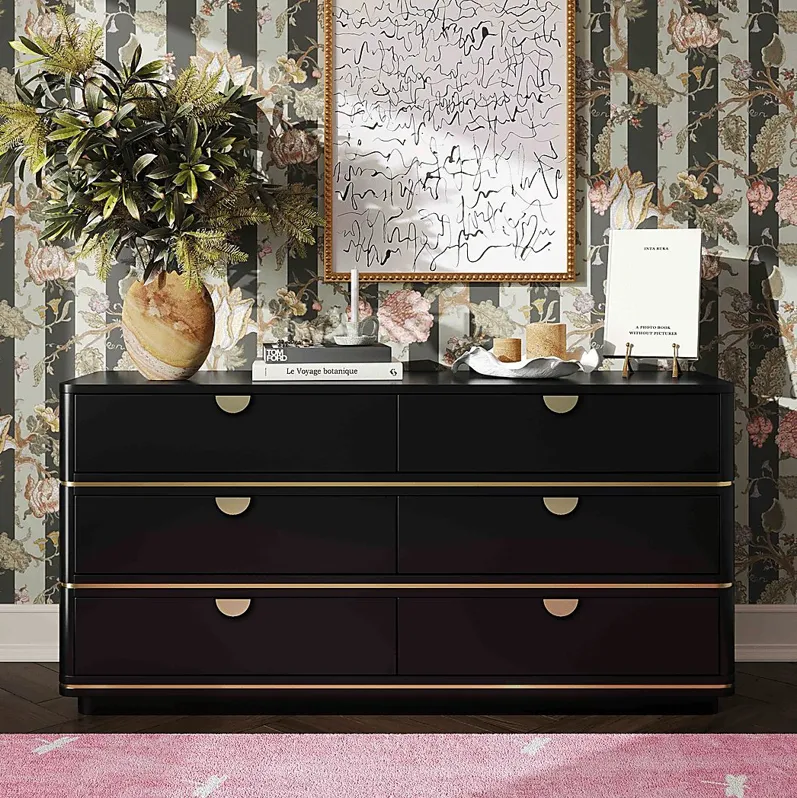 Purdon Black Dresser