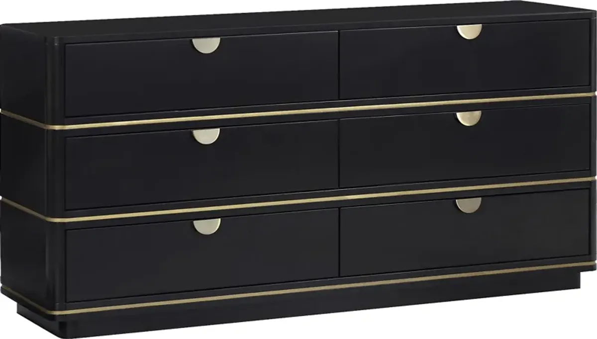 Purdon Black Dresser