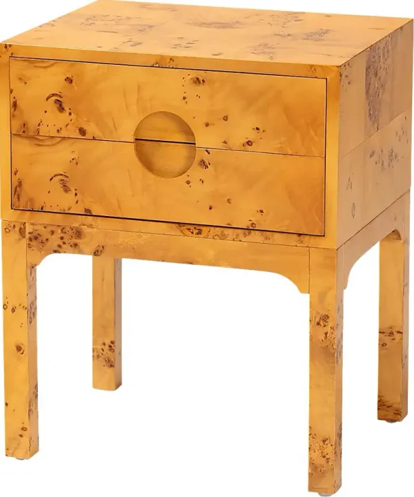 Ogontz Brown Nightstand