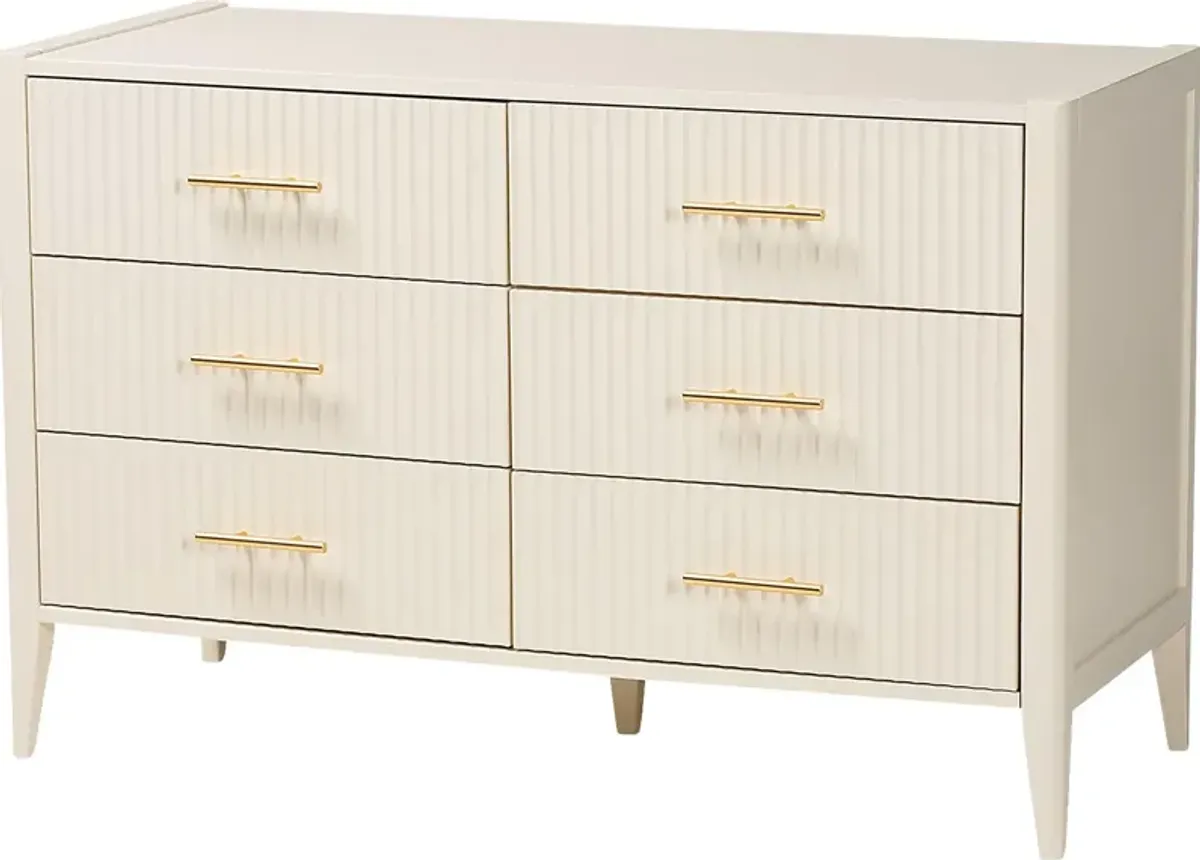 Steagall Ivory Dresser