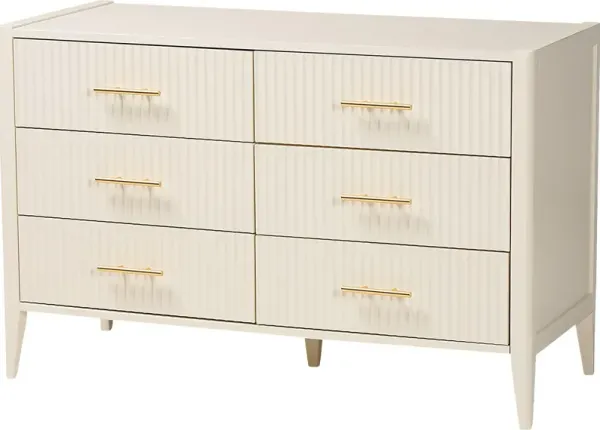 Steagall Ivory Dresser