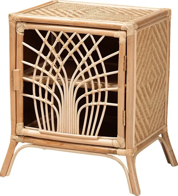 Tashota Natural Nightstand
