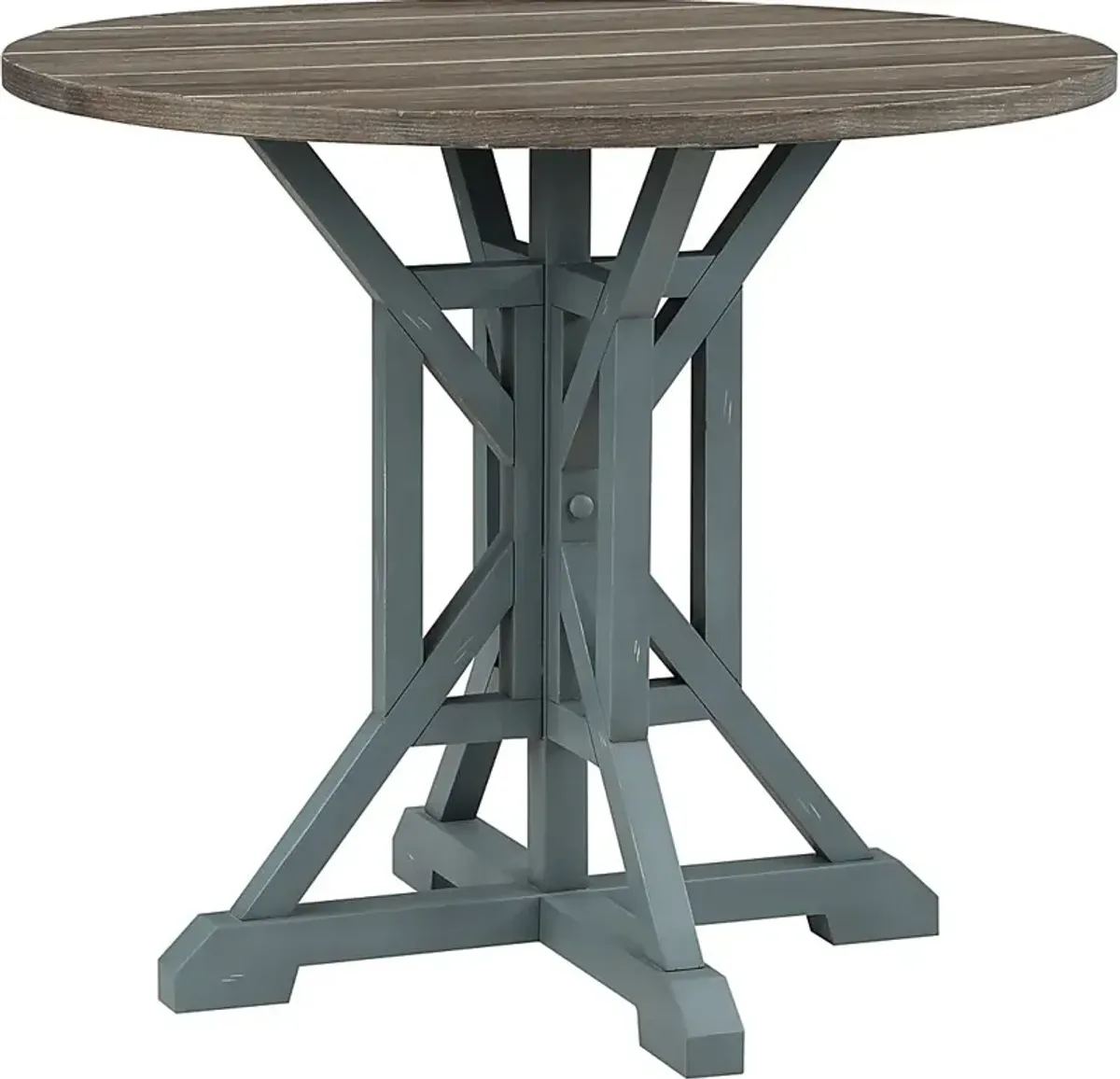 Airymeadows Blue Counter Height Dining Table