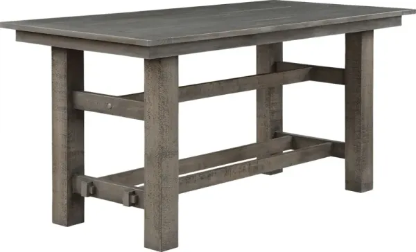 Lietner Gray Counter Height Dining Table