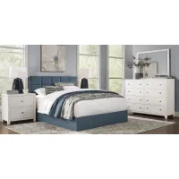 Barringer Place White 7 Pc Queen Bedroom