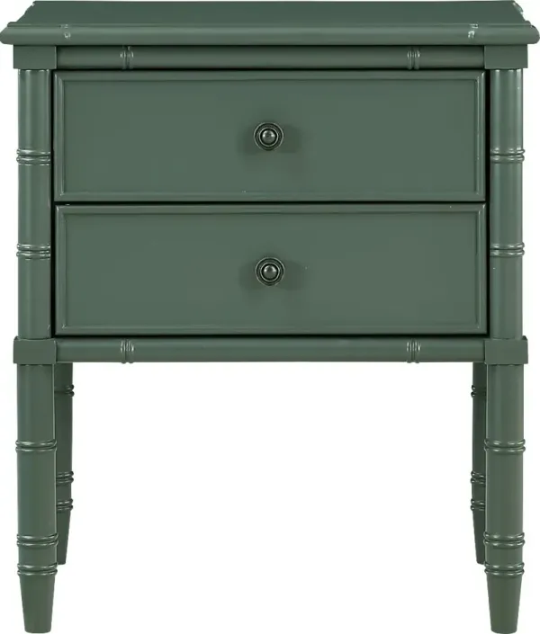 Allais Green Nightstand