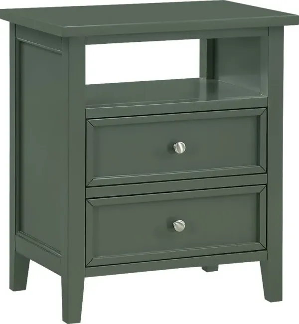 Deloffre Green Nightstand
