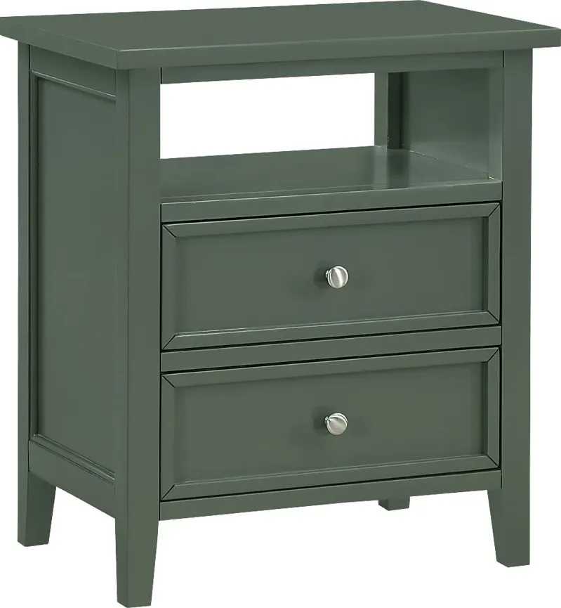 Deloffre Green Nightstand