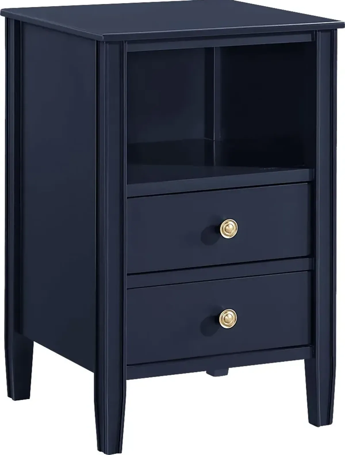 Rhad Blue Nightstand