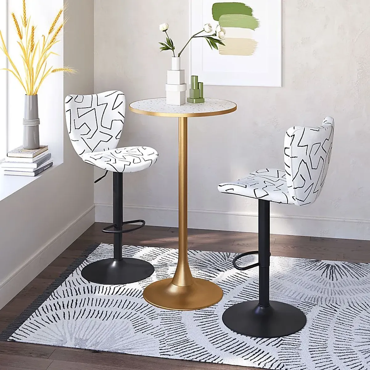 Kaoxo Gold Bar Table