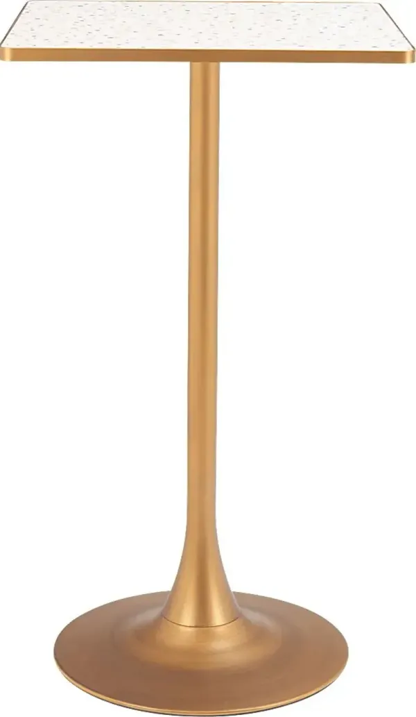 Abhira Gold Bar Table