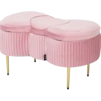 Kids Hello Kitty Pink Storage Bench | Furniture.com