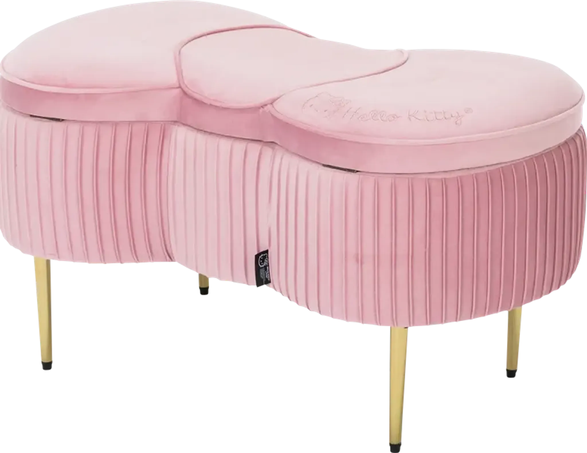 Kids Hello Kitty Pink Storage Bench | Furniture.com