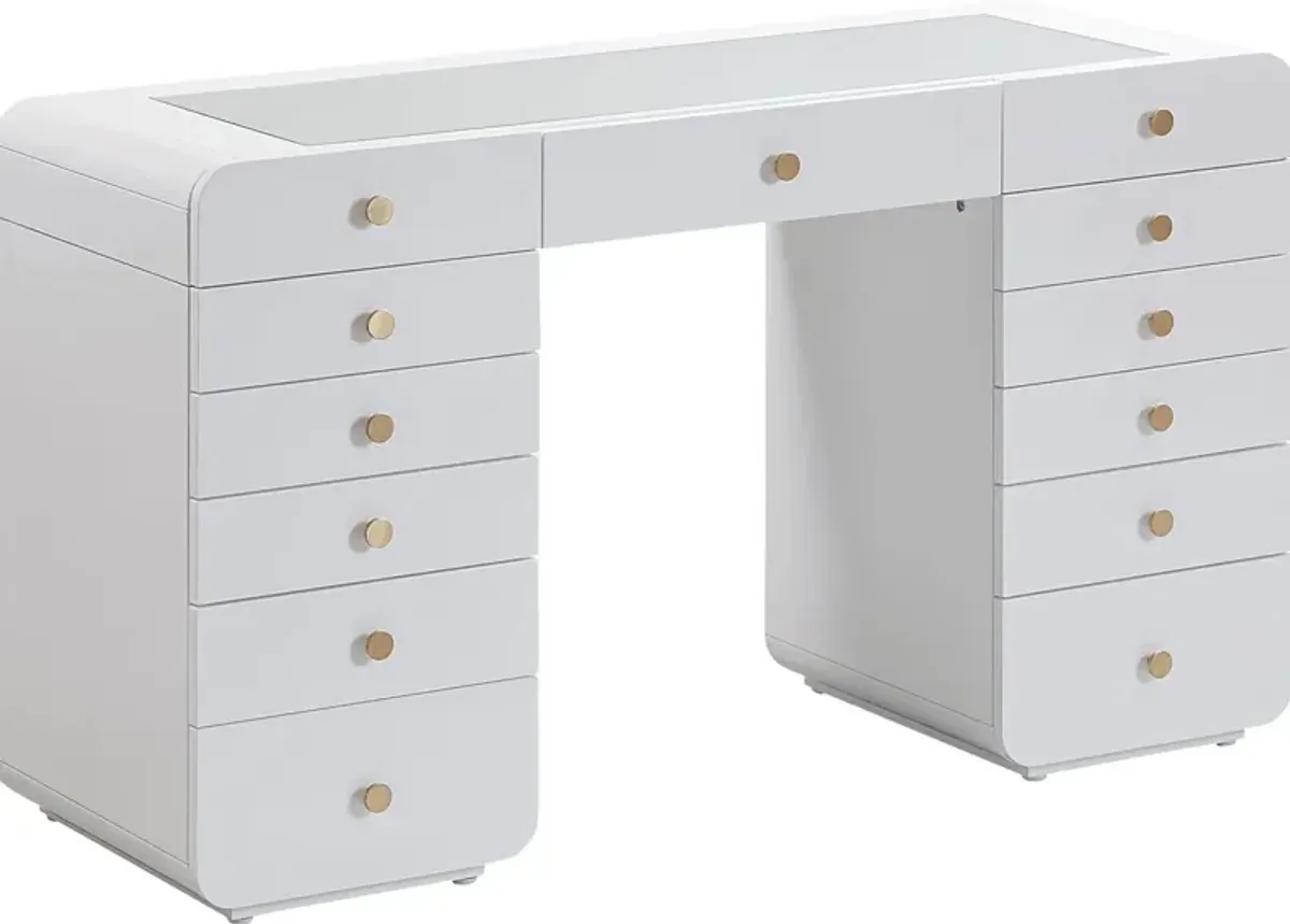 Cebaf White Vanity