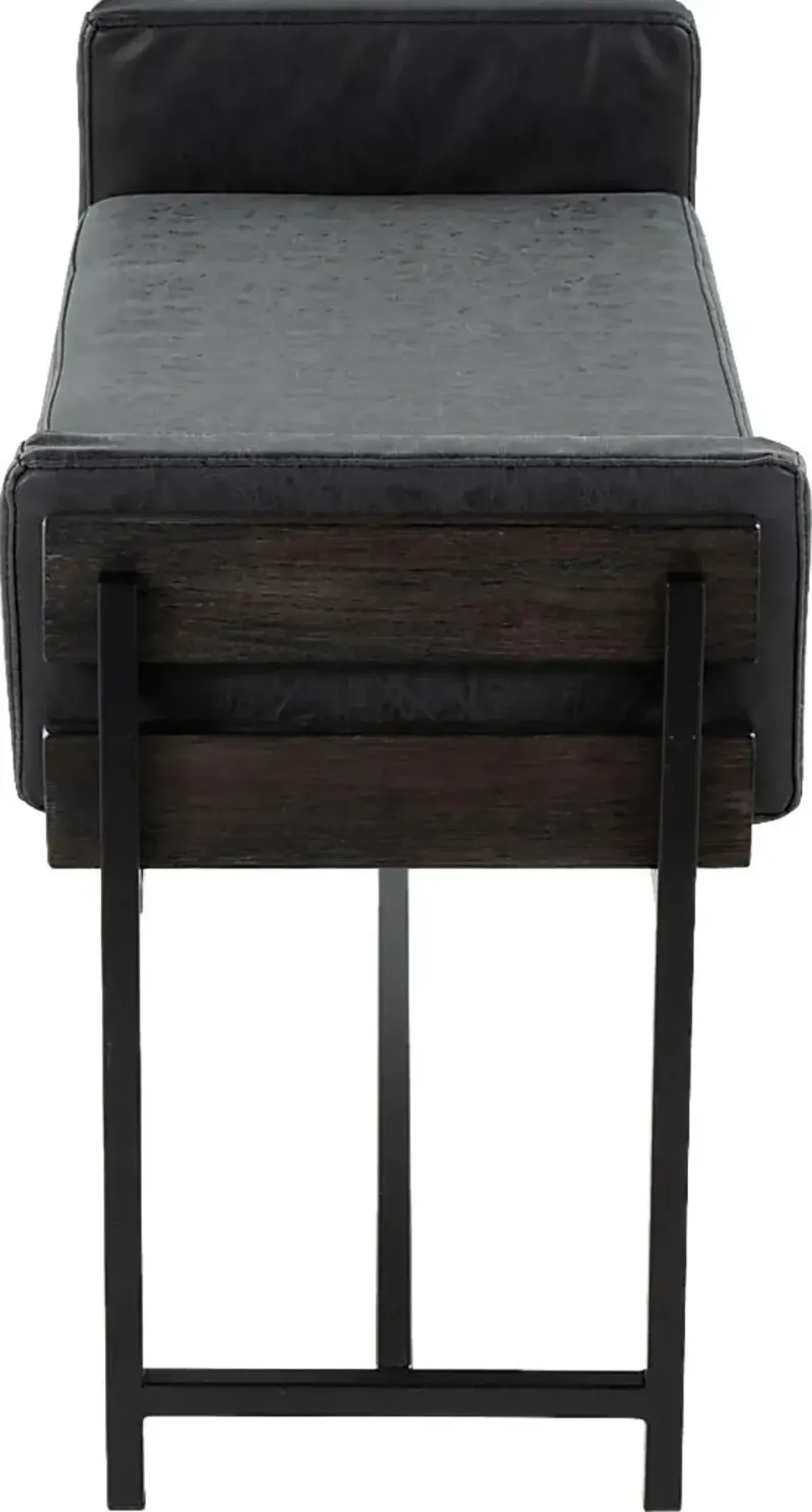 Gardencove II Black Bench