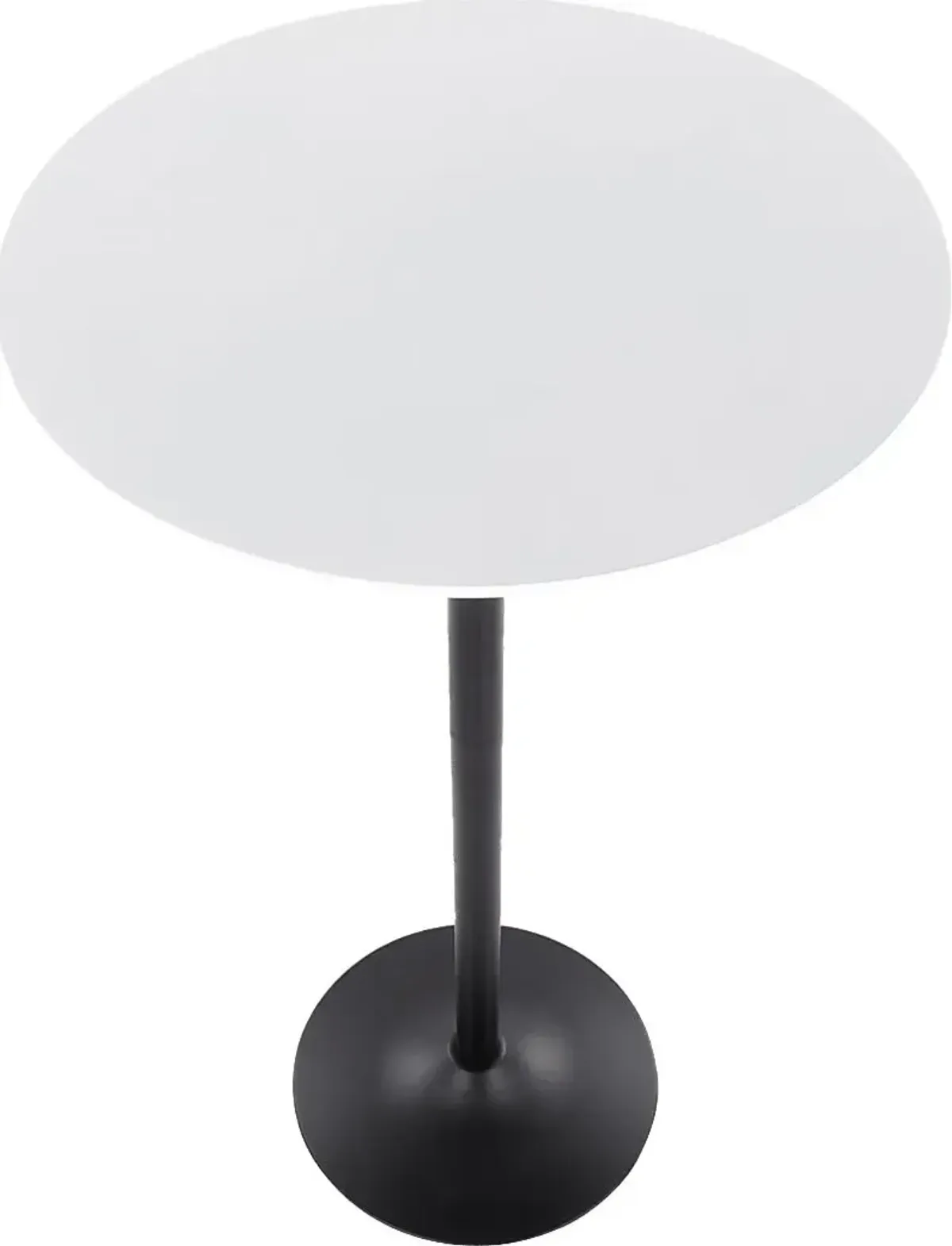 Tallfern White Adjustable Pub Table