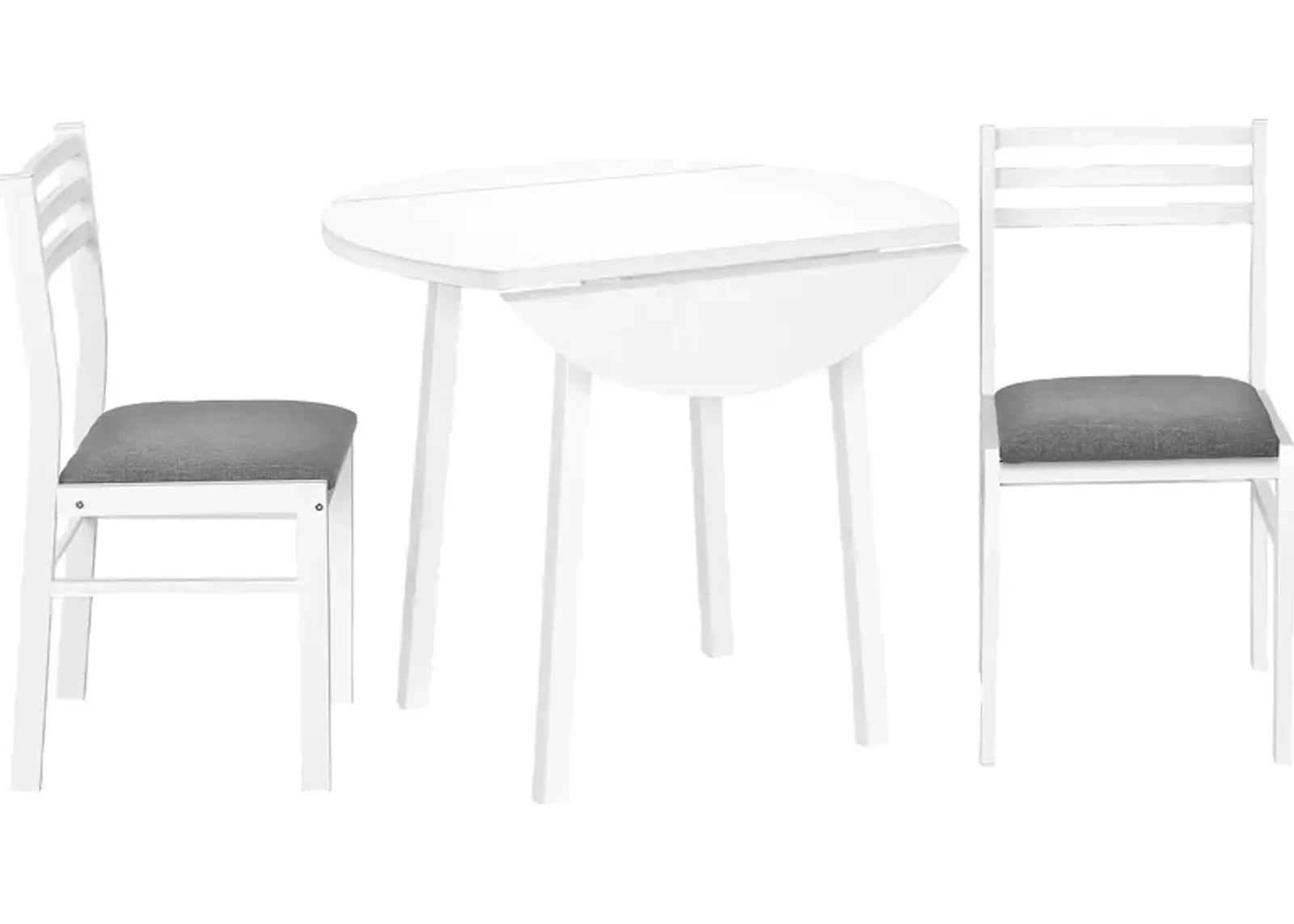 Vernonburg White Dining Set