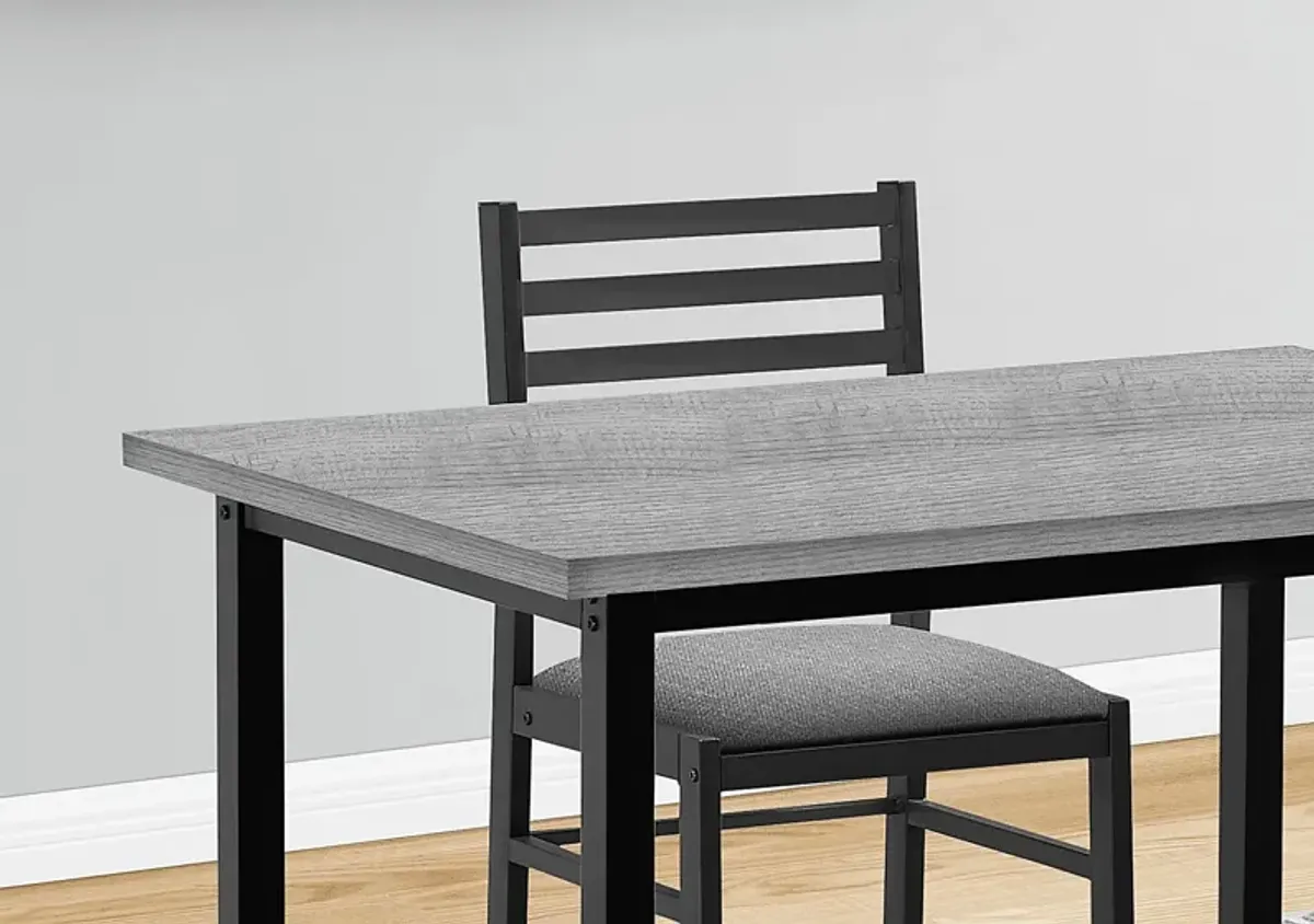 Belladona Gray Dining Table Set