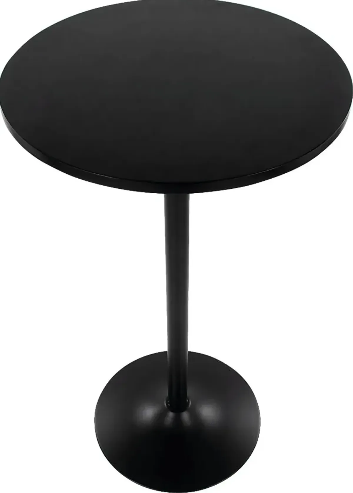 Faye Lane Black Adjustable Pub Table