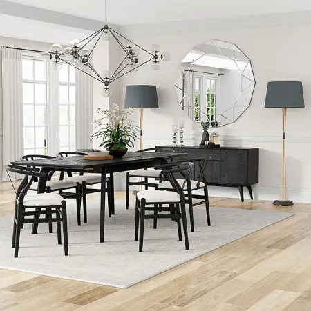 Chewning Black Dining Table