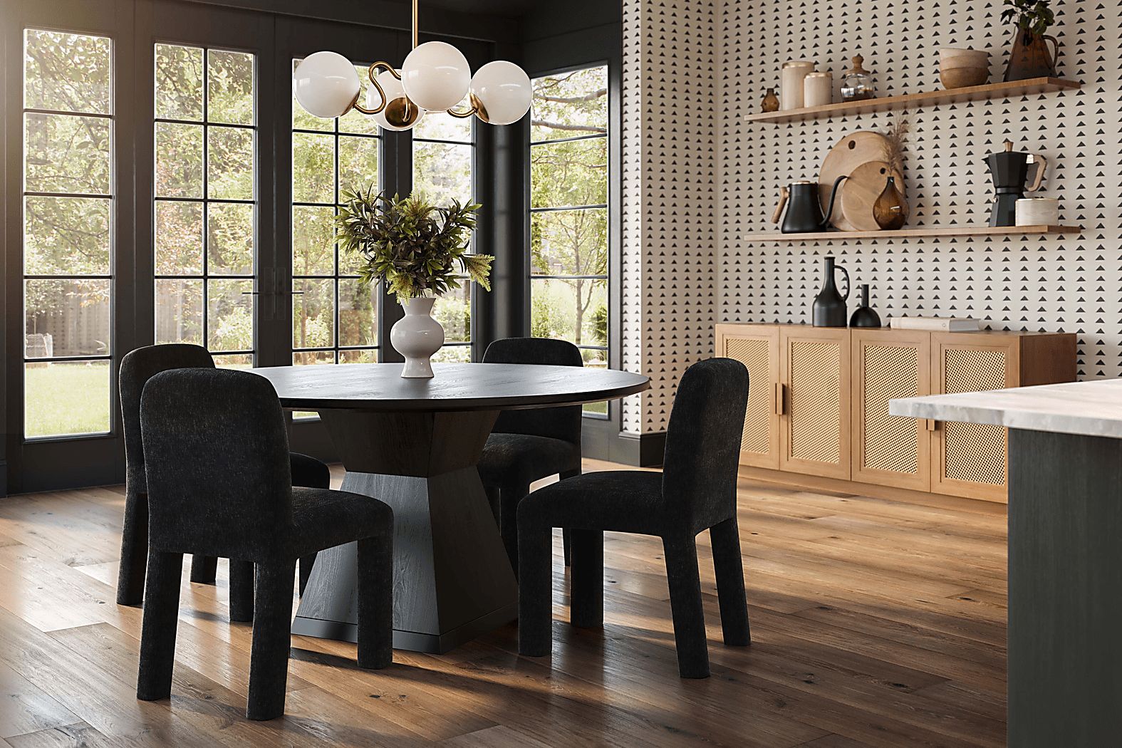 Sanpat I Black Dining Table