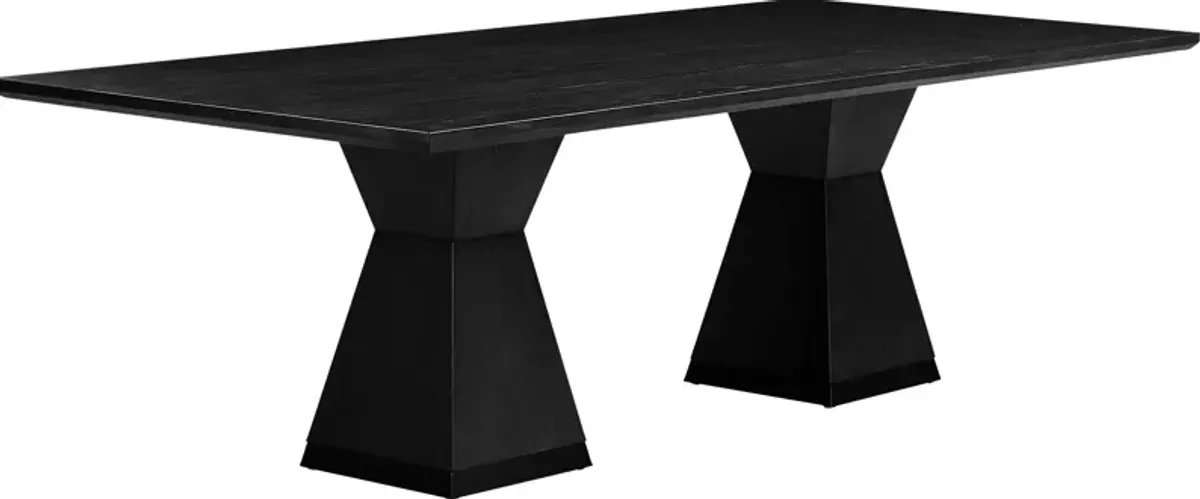 Sanpat II Black Dining Table