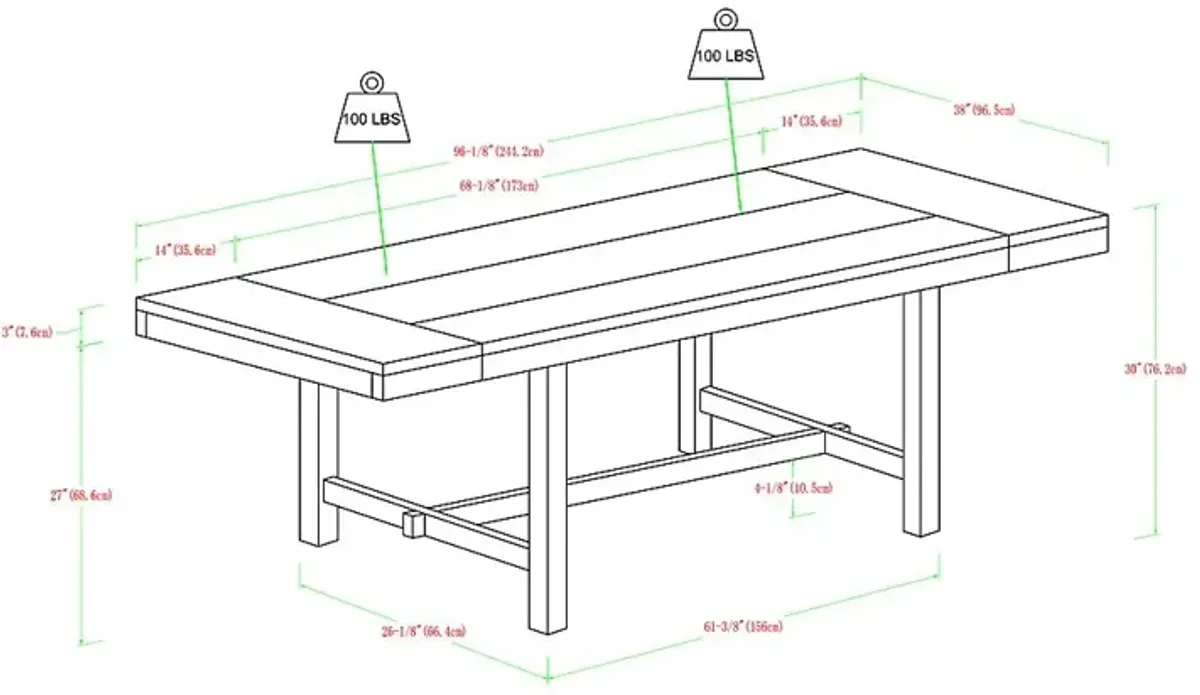 Garrabrandt Oak Dining Table