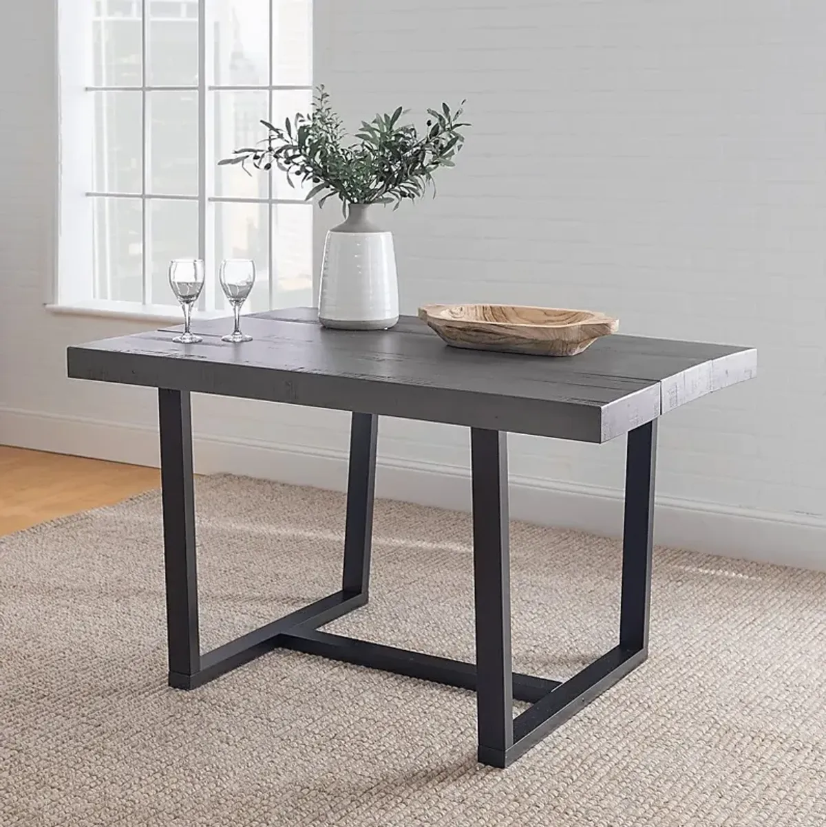 Stonehaven Gray Dining Table