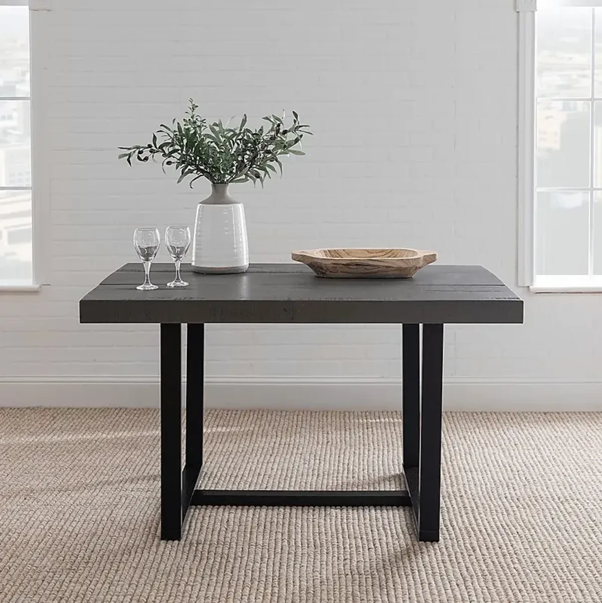 Stonehaven Gray Dining Table