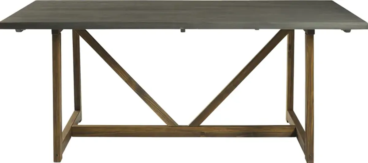 Pembrooke Gray Dining Table