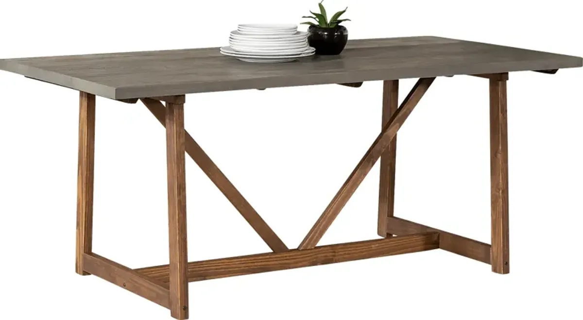 Pembrooke Gray Dining Table