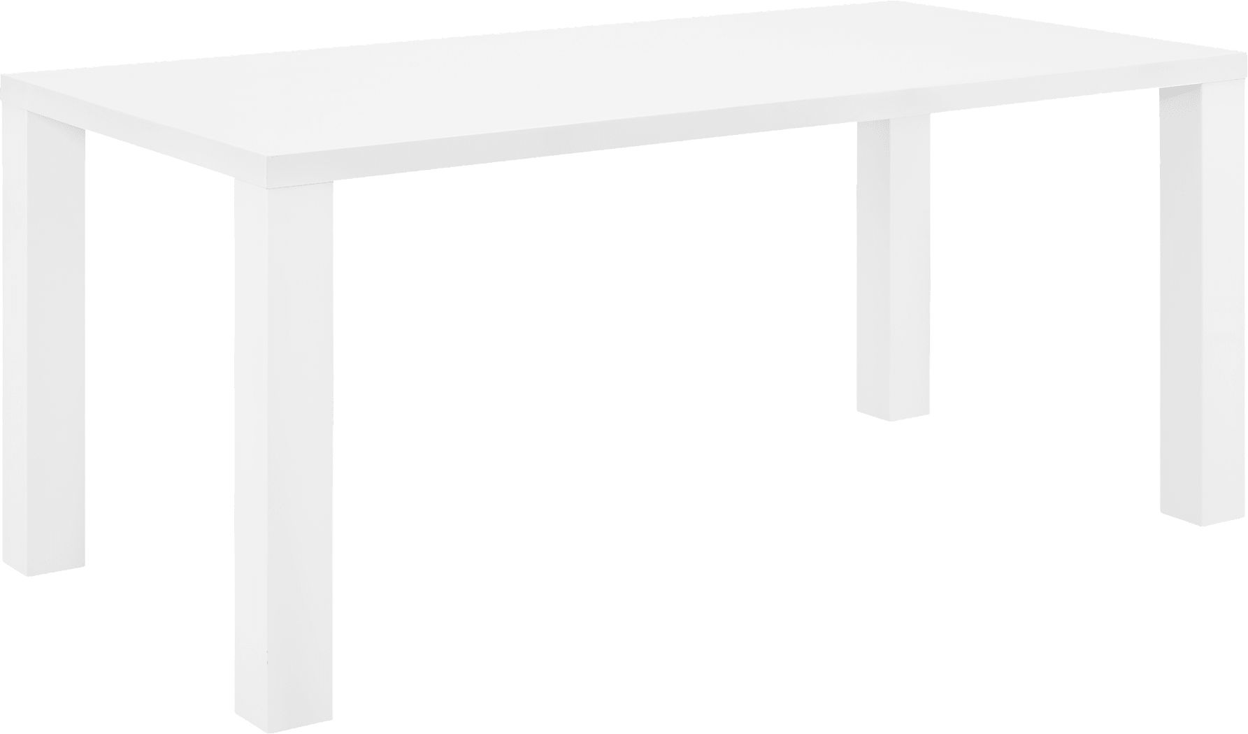 Ritenour White 70 in. Dining Table