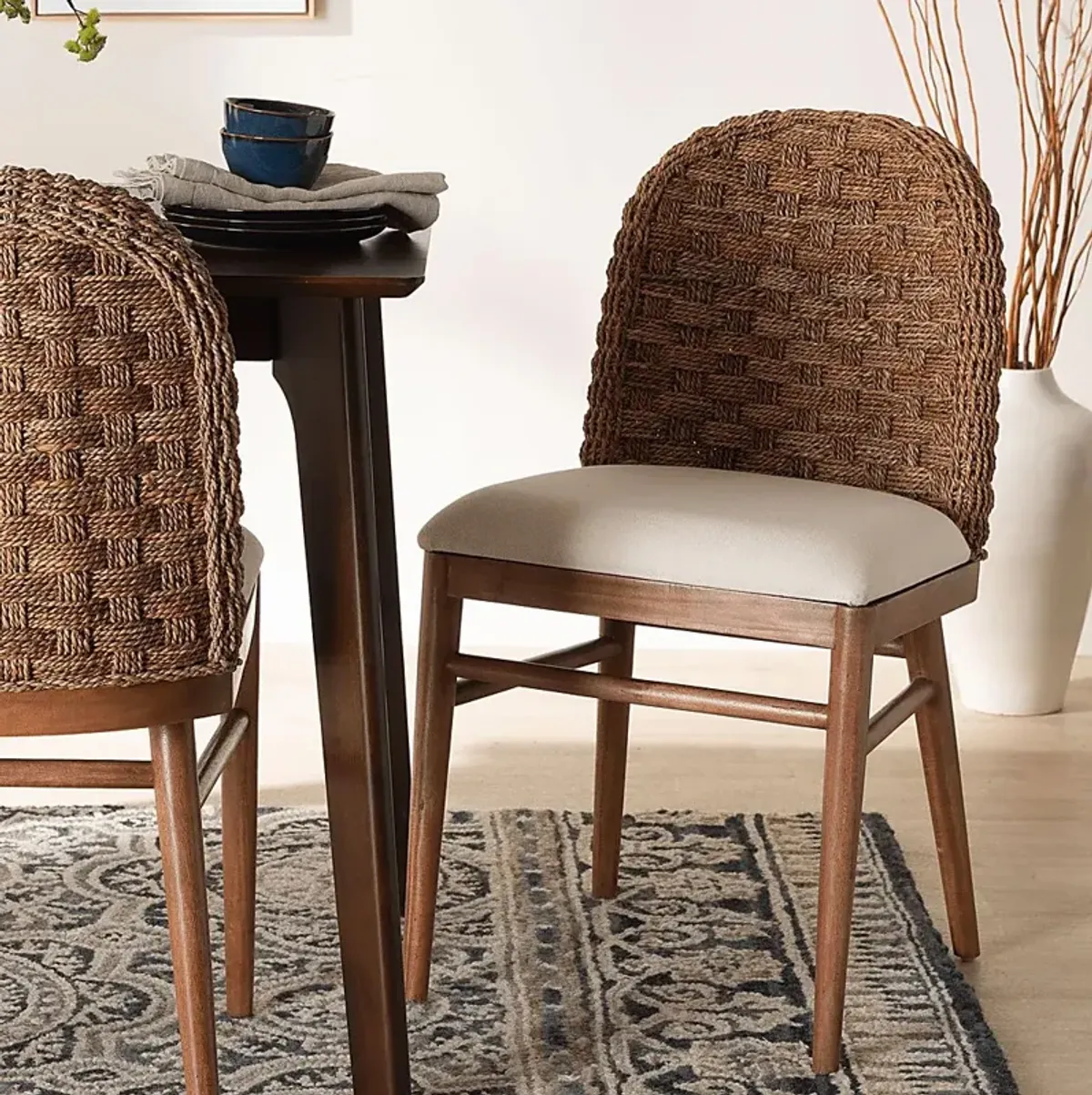 Brouilly Brown Dining Chair