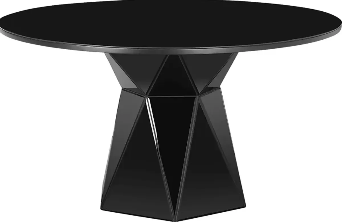 Rathton Black Dining Table