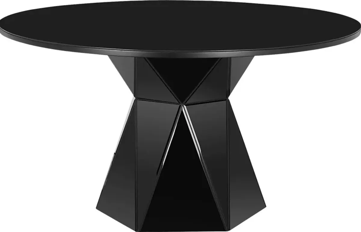 Rathton Black Dining Table