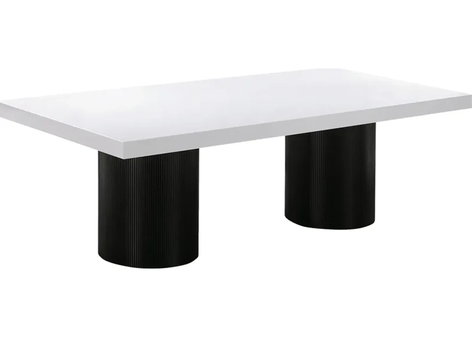 Byllesby White Dining Table