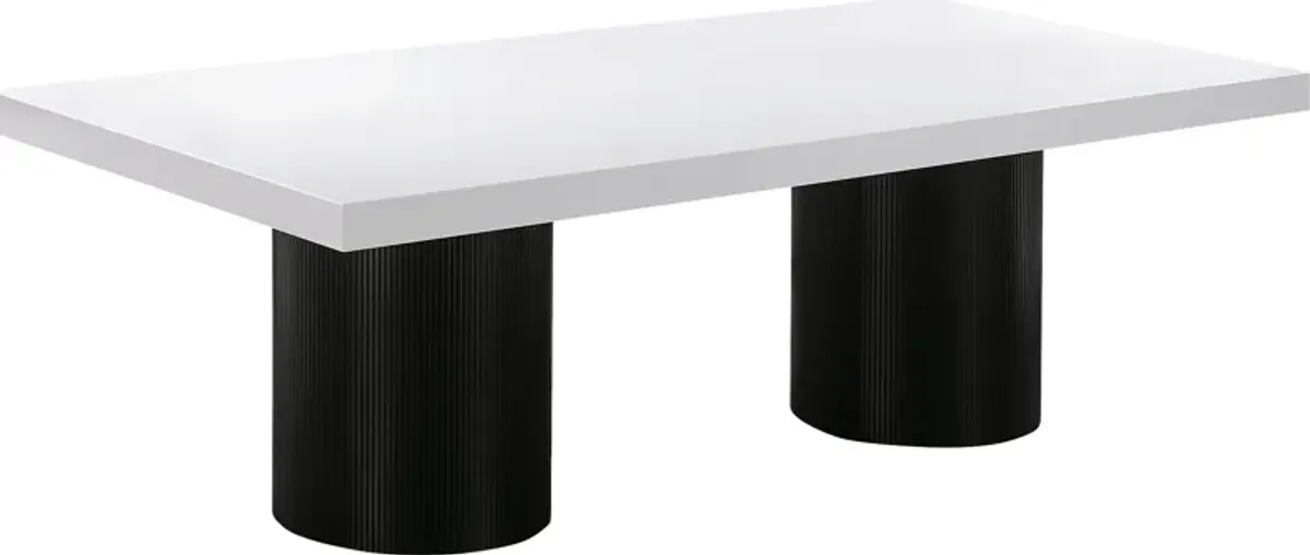 Byllesby White Dining Table