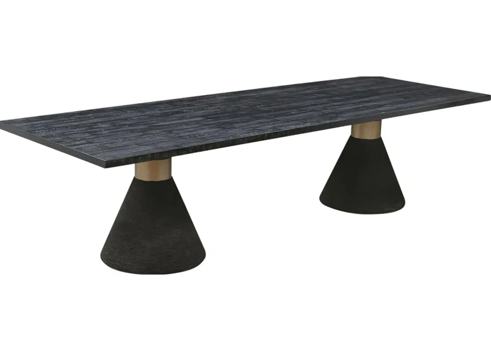 Gasteiger Black Rectangular Dining Table