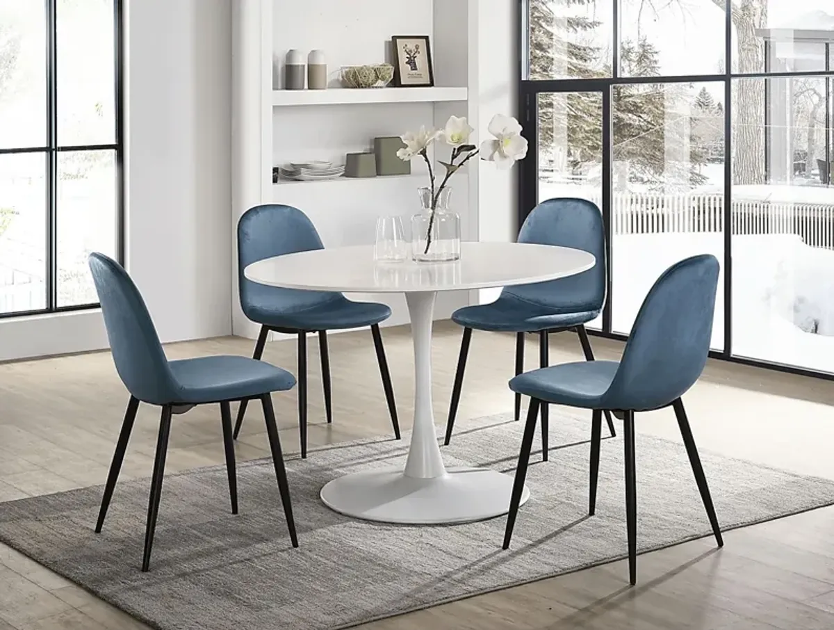 Briscoo White Dining Table