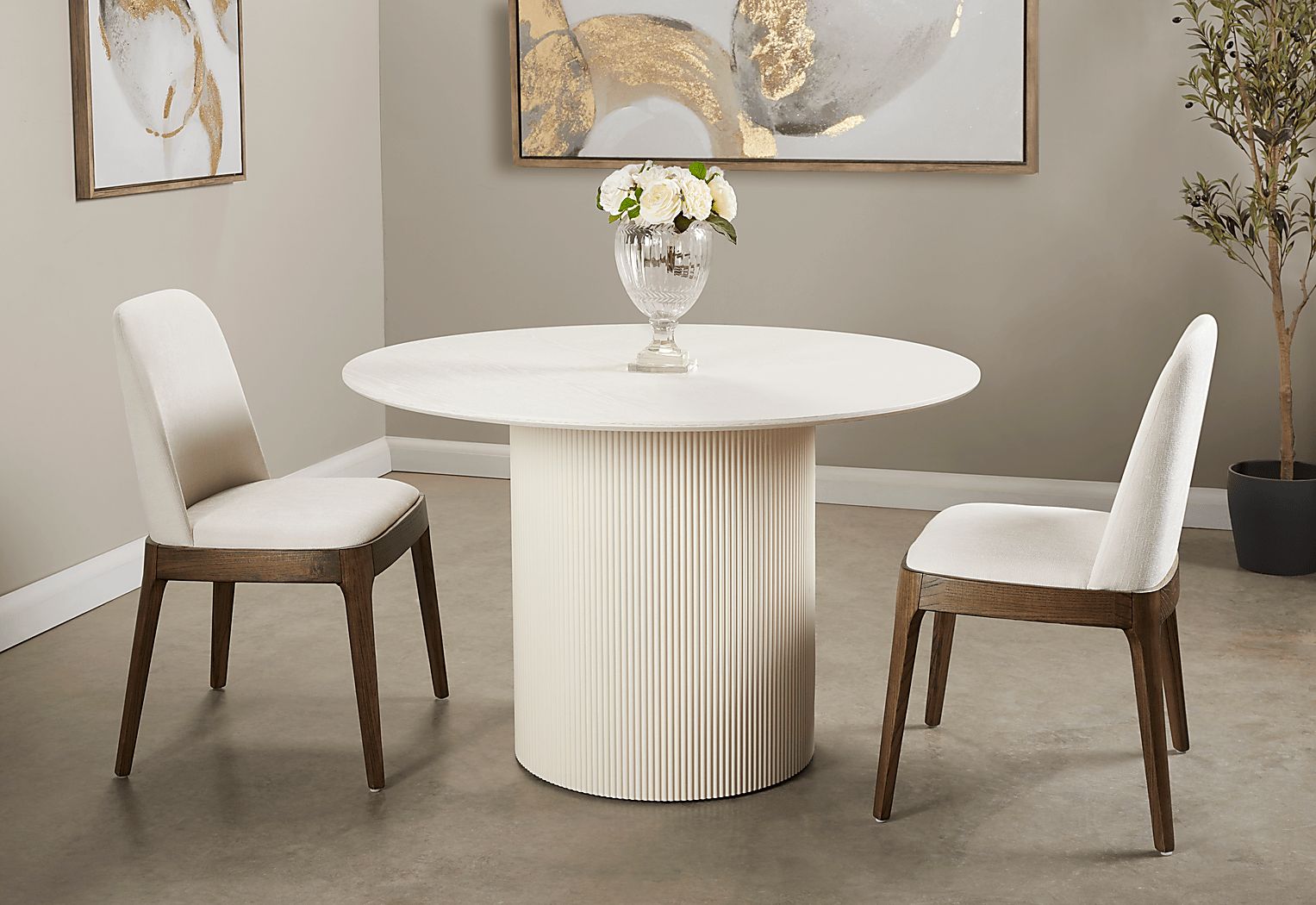 Claudelands White Dining Table