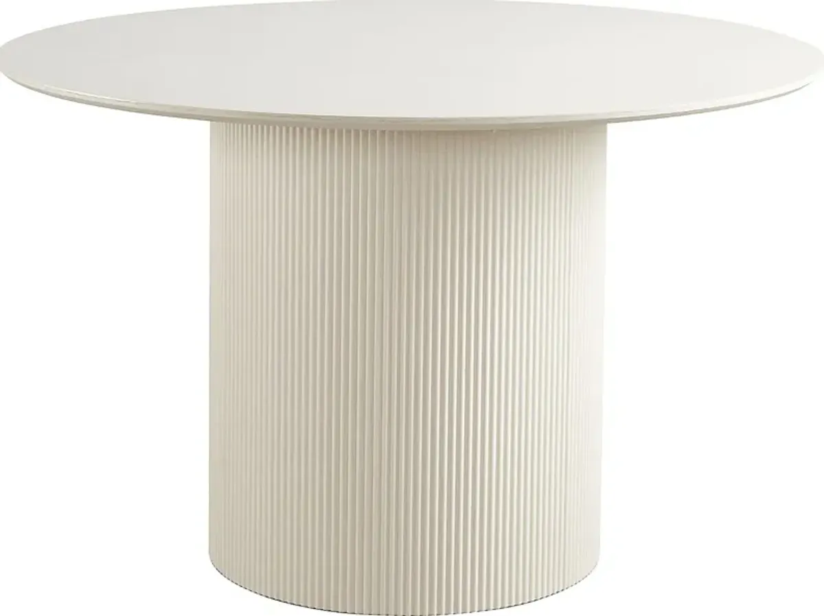 Claudelands White Dining Table